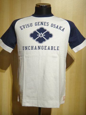 EVISU 家紋 Tシャツ STC-1001 ネイビー