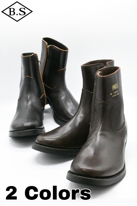 glamb★00sアーカイブ★Harrison boots★ダメージ加工 茶 3 A'GEM/9 × .kom 『NICE GHOST CLUB/ナイスゴーストクラブ