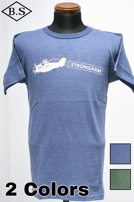 ジョングラッコー Tシャツ ウエアハウス John Gluckow by WAREHOUSE Tシャツ Lot JG-CS06 Aeroplane Advertising tee