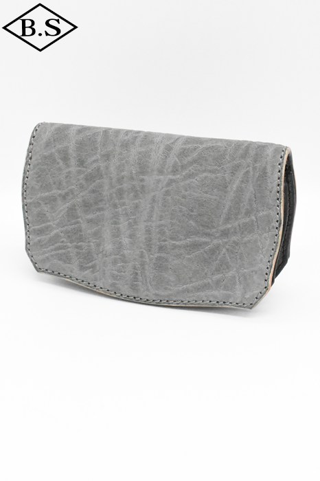 マニフォールド MANIFOLD ウォレット MW-22 EL-BKV ELEFANT GRAY × BLACK VINTAGE  GRAY