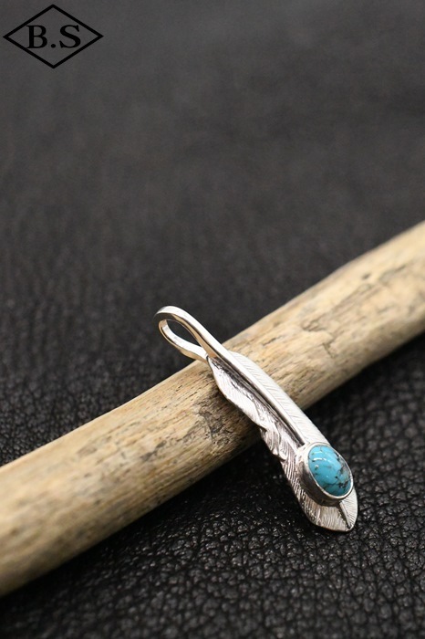 first arrows ターコイズ付Mフェザーシルバー950