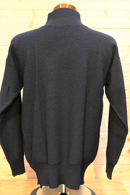 ナイジェルケーボン EMBROIDERY ニット タートルネック 長袖 紺 白 ナイジェルケーボン EMBROIDERY ニット タートルネック 長袖 紺 白