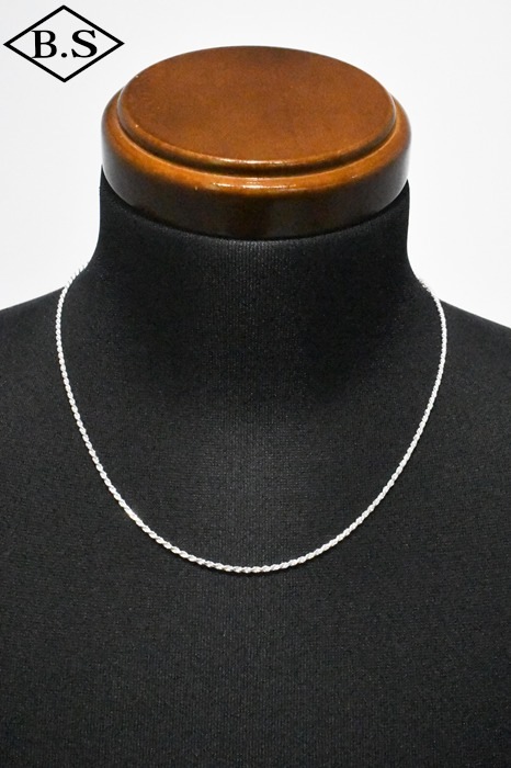 インディアンジュエリー INDIAN JEWELRY 小物 ネックレス FR40-50 カットフレンチロープチェーン 50cm