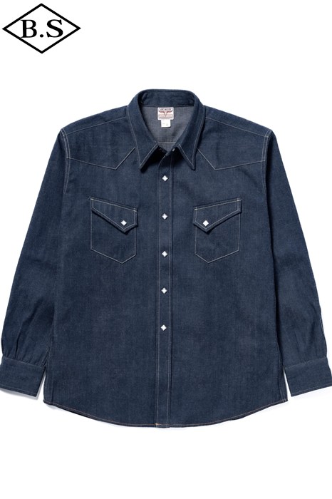BALL PARK 長袖シャツ INDIO 34 サイズ38リアルマッコイズ THE_REAL_McCOY'S / リアルマッコイズ REAL McCOYS 長袖シャツ MS25107