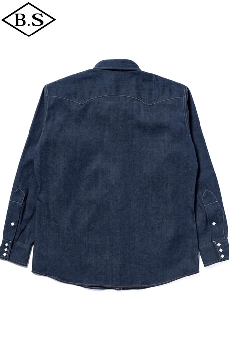 ブランド別 / リアルマッコイズ REAL McCOYS 長袖シャツ MS25107 DENIM