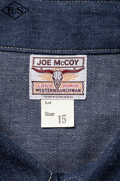 ブランド別 / リアルマッコイズ REAL McCOYS 長袖シャツ MS25107 DENIM