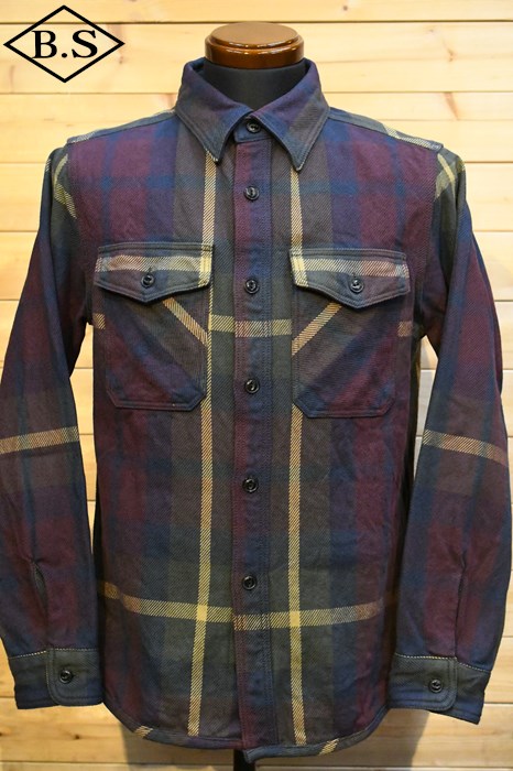 UES / ウエス UES 長袖シャツ 502354 エクストラヘビーネルシャツ