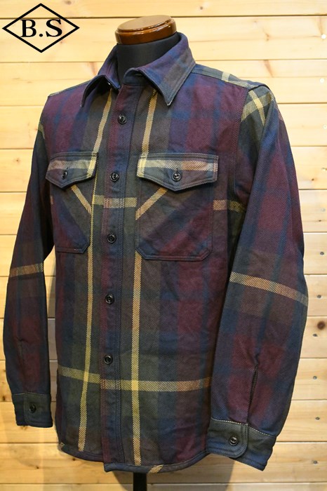 UES / ウエス UES 長袖シャツ 502354 エクストラヘビーネルシャツ