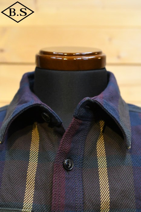 UES / ウエス UES 長袖シャツ 502354 エクストラヘビーネルシャツ