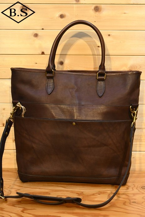 vasco トートバッグ トートバッグ LEATHER TRAVEL TOTE BAG HEIGHT／vasco（ヴァスコ