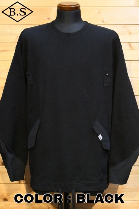 コムフィーアウトドアガーメント MODS TEE ロンT ブラック 黒 M 長袖Tシャツ / 【Sale 50％ off】シーエムエフ アウトドアガーメント
