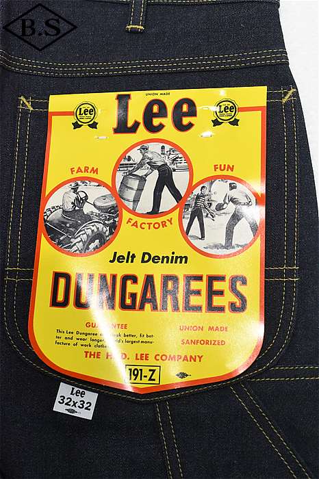 LEE / リー Lee ジーンズ ARCHIVES DUNGAREES 191-Z 1950's