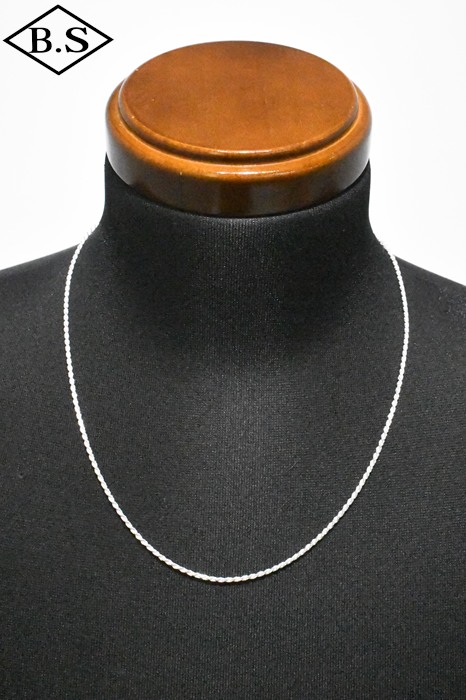 インディアンジュエリー INDIAN JEWELRY 小物 ネックレス FR40-55 カットフレンチロープチェーン 55cm