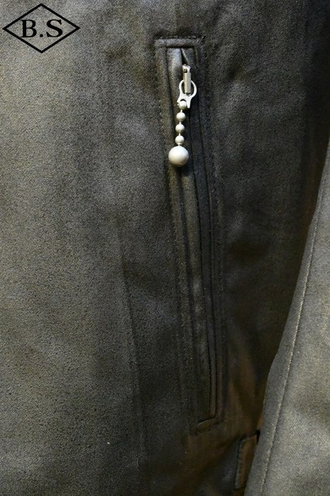 ACVM アディクトクローズ ADDICT CLOTHES ACV-WX01 WAXED COTTON RESISTANCE JACKET ワックスコットン レジスタンス ジャケット ブラック