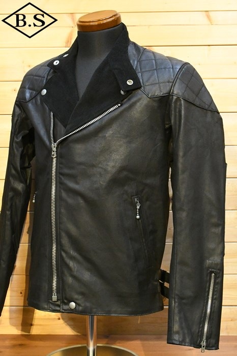 ACVM アディクトクローズ ADDICT CLOTHES ACV-WX01 WAXED COTTON RESISTANCE JACKET ワックスコットン レジスタンス ジャケット ブラック