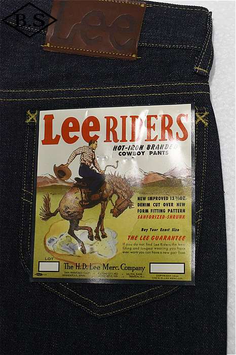 入手困難 Lee デニムバナー インディゴ Lee riders タペストリー Lee