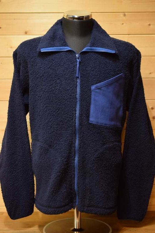 ナイジェルケーボン Nigel Cabourn 80400030002 70’s MOUNTAIN PILE JACKET ネイビー