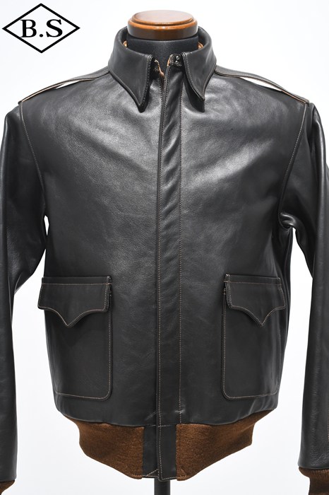 リアルマッコイズ REAL McCOYS レザージャケット MJ22001 TYPE A-2 REAL McCOY MFG. CO. SEAL BROWN