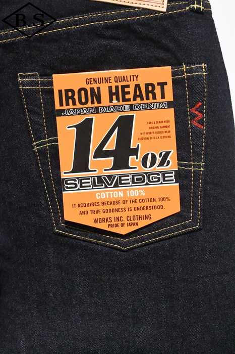 デニム / アイアンハート IRON HEART パンツ 555S-142 14oz