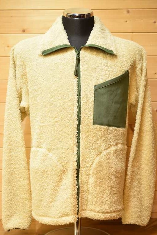ナイジェルケーボン Nigel Cabourn 80400030002 70’s MOUNTAIN PILE JACKET アイボリー