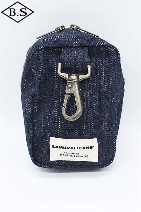 アイテム別 / サムライジーンズ SAMURAIJEANS ポーチ SJDP24-AI デニム アイテム別 / サムライジーンズ SAMURAIJEANS ポーチ SJDP24-AI デニム
