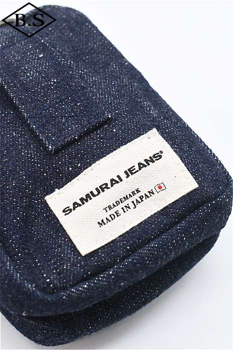 アイテム別 / サムライジーンズ SAMURAIJEANS ポーチ SJDP24-AI デニム アイテム別 / サムライジーンズ SAMURAIJEANS ポーチ SJDP24-AI デニム