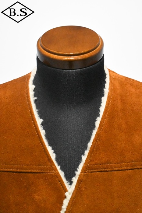 Y'2 LETHER スウェードベスト　38 美品 Y'2LEATHER / ワイツーレザー Y'2 LEATHER レザーベスト WJ-06 STEER