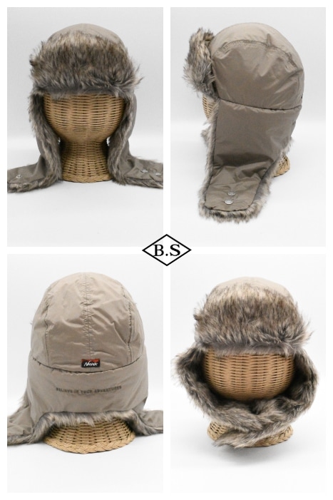 アイテム別 / ナンガ NANGA キャップ AURORA TEX FUR FLIGHT CAP