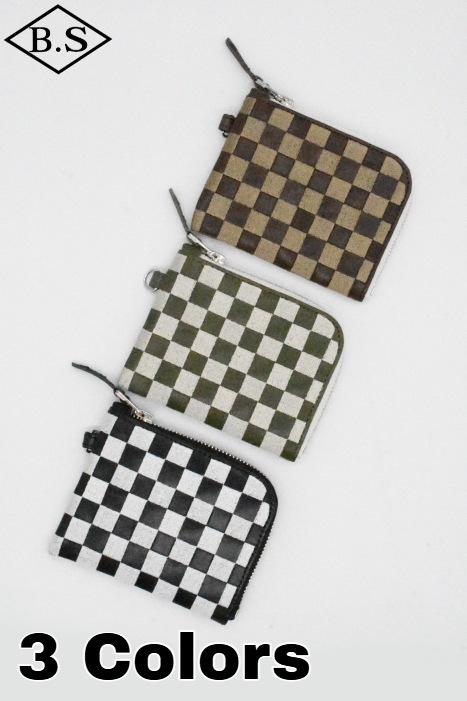 バトラーバーナーセイルズ Butler Verner Sails ウォレット JW-2989 カウレザー刺繍L字ジップハーフウォレット