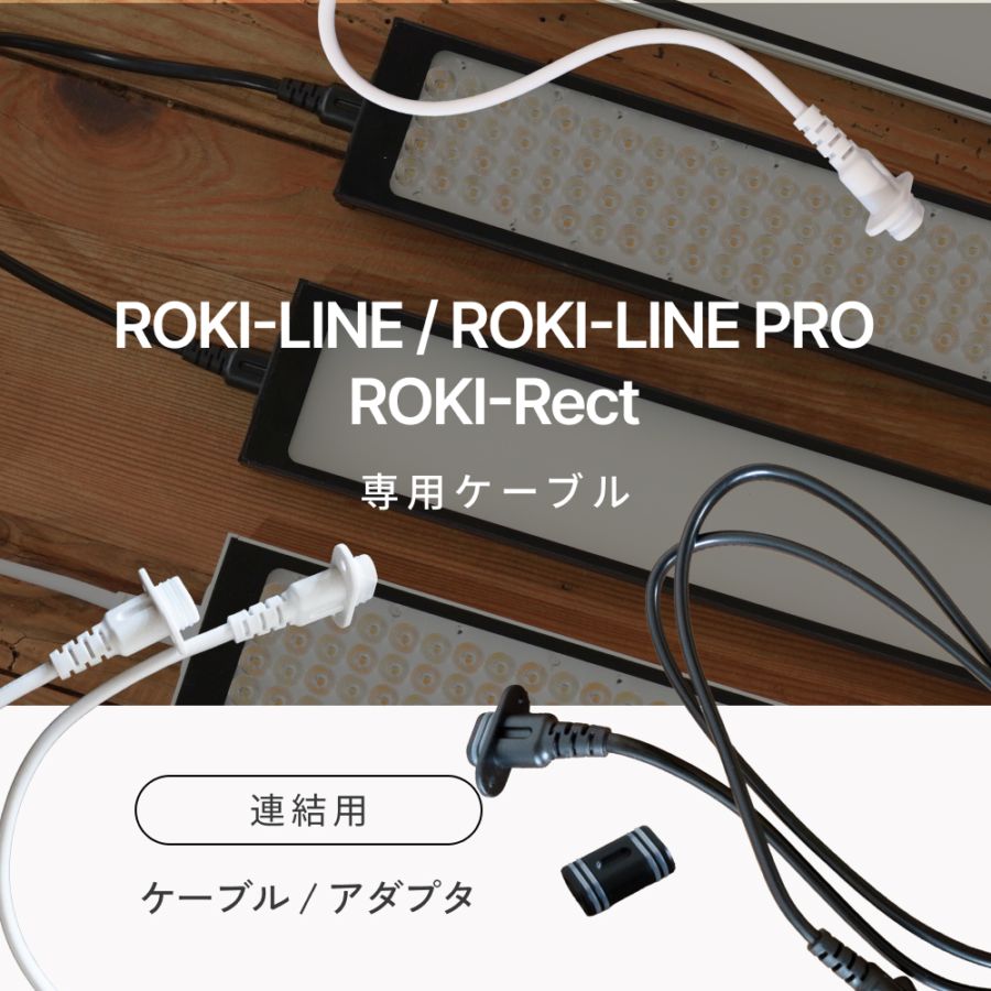 【専用連結ケーブル/プラグ】|ROKI-LINE / ROKI-LINE PRO / ROKI-Rect