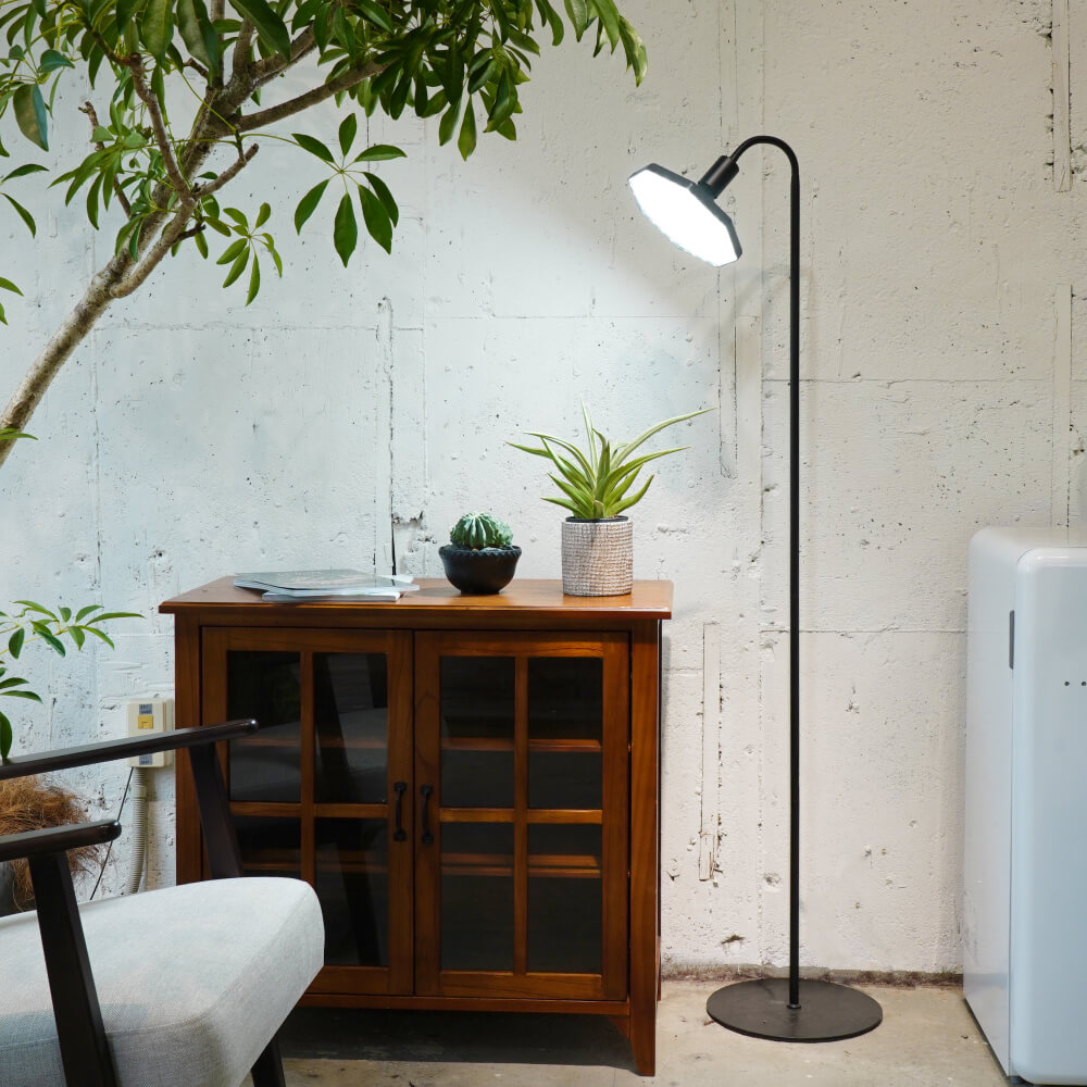 【美品】バレル　フレキシブルアームライトスタンド ブラック BARREL公式 フレキシブルアームライトスタンド ブラック 高さ