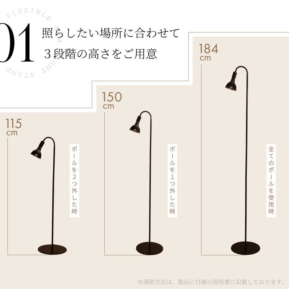 植物育成ライト専門店BARREL｜【フレキシブルアームライトスタンド