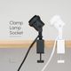 ��Clamp Lamp Socket�ۡå����ץ��ץ����åȡó���Ĵ����ǽ�������ɰ��η�