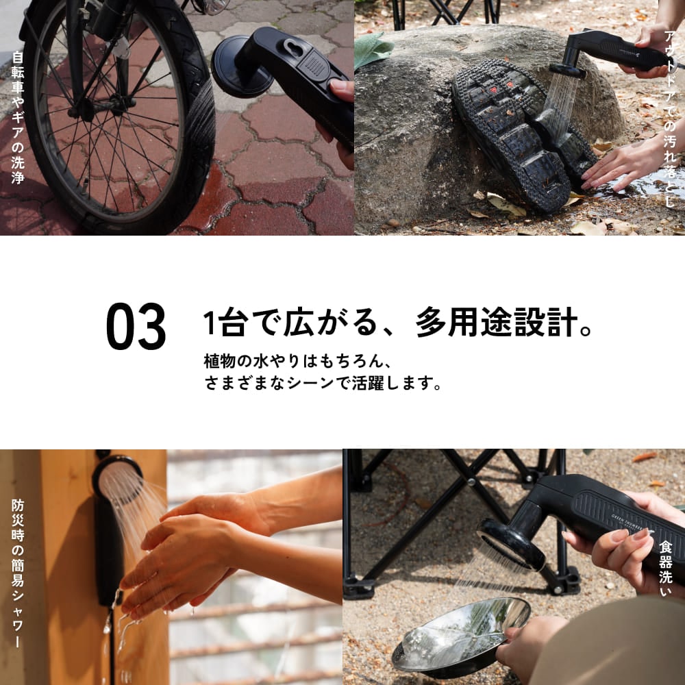 ��DUALFLOW PORTABLE SHOWER�ۡåǥ奢��ե����ݡ����֥륷�����͡��ʥ�����ǳ��ѤǤ�����ǽ�ʥݡ����֥륷��