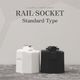 ��RAIL SOCKET-Standard Type�ۡ�E26 �饤�ƥ��󥰥졼�륽���å�