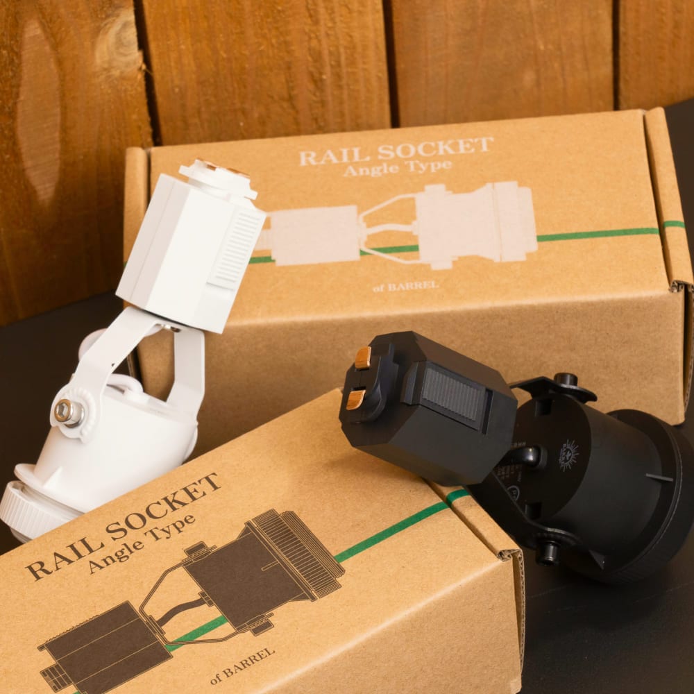 ��RAIL-SOCKET Angle Type�ۡ�E26�饤�ƥ��󥰥졼�륽���å�