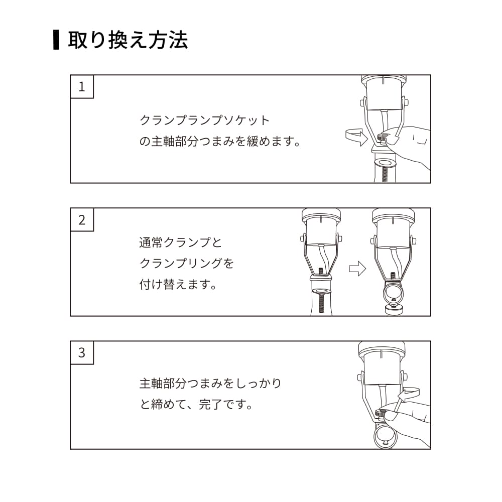 ��Clamp Ring�ۡ�Clamp lamp Socket ���ѥѡ��ġå����ץ��