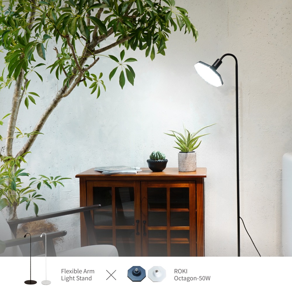 �����٤�饤�ȥ�����ɥ��åȡ�|  Flexible Arm Light Stand |�� NEO AMATERAS 20W | or NEO TSUKUYOMI 20W |or ROKI-Octagon-50W