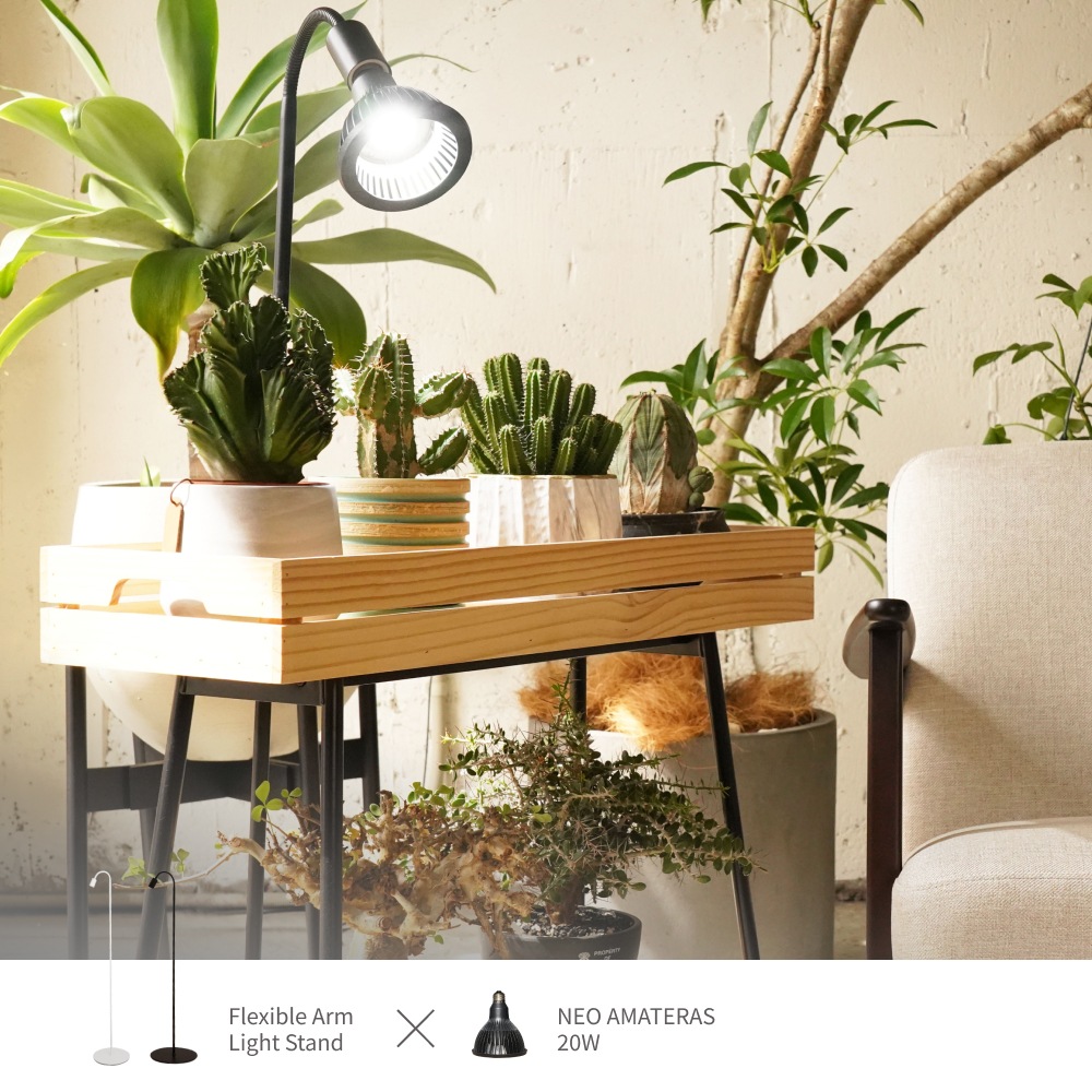 �����٤�饤�ȥ�����ɥ��åȡ�|  Flexible Arm Light Stand |�� NEO AMATERAS 20W | or NEO TSUKUYOMI 20W |or ROKI-Octagon-50W