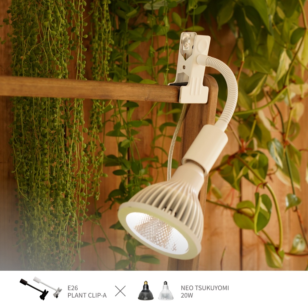 �����٤륯��åץ饤�ȥ��åȡ�|  PLANT CLIP E26 |�� NEO AMATERAS 20W |or NEO TSUKUYOMI 20W