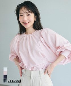 ボリュームパフスリーブブラウス【宅配便】 