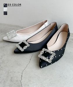 Drawer購入 NINA RICCI マルチビジューパンプス36