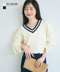 バーシティケーブルニット【宅配便】