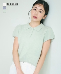 半袖ポロニット【宅配便】