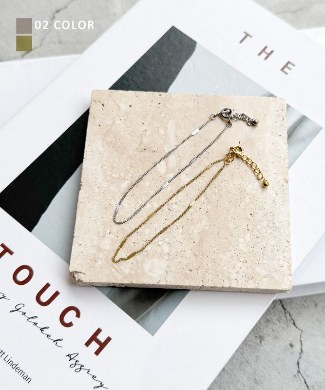 チェーンブレスレット【ネコポス便可】 