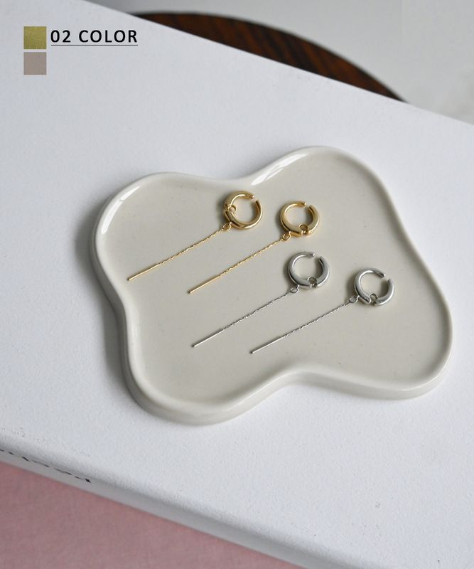 チェーンイヤリング【ネコポス便可】