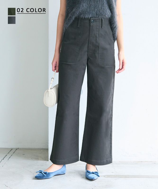 basement online ハイウエストキュロット HARUKA DESIGN】 ハイウエストキュロット 【宅配便】 | すべての