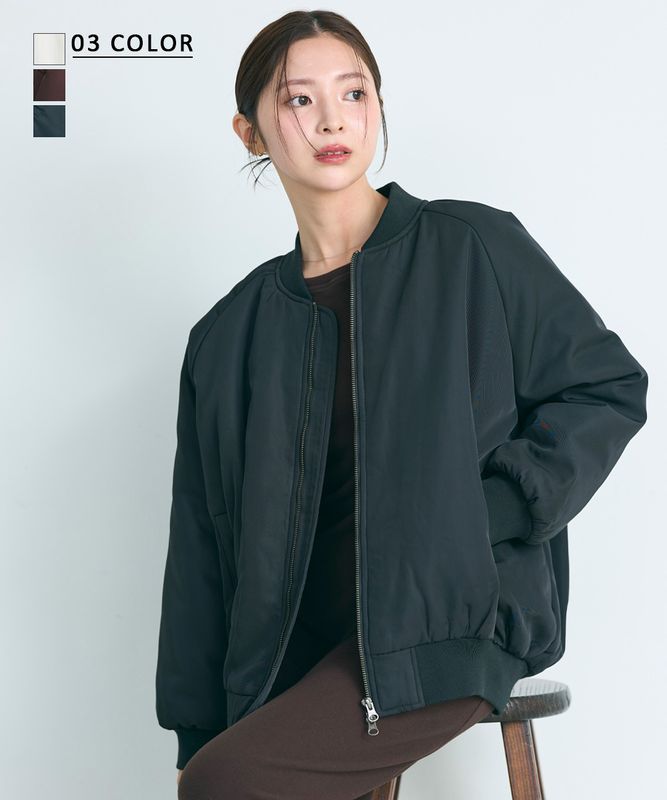 【MEYON DESIGN】ボリュームルーズMA-1【宅配便】 