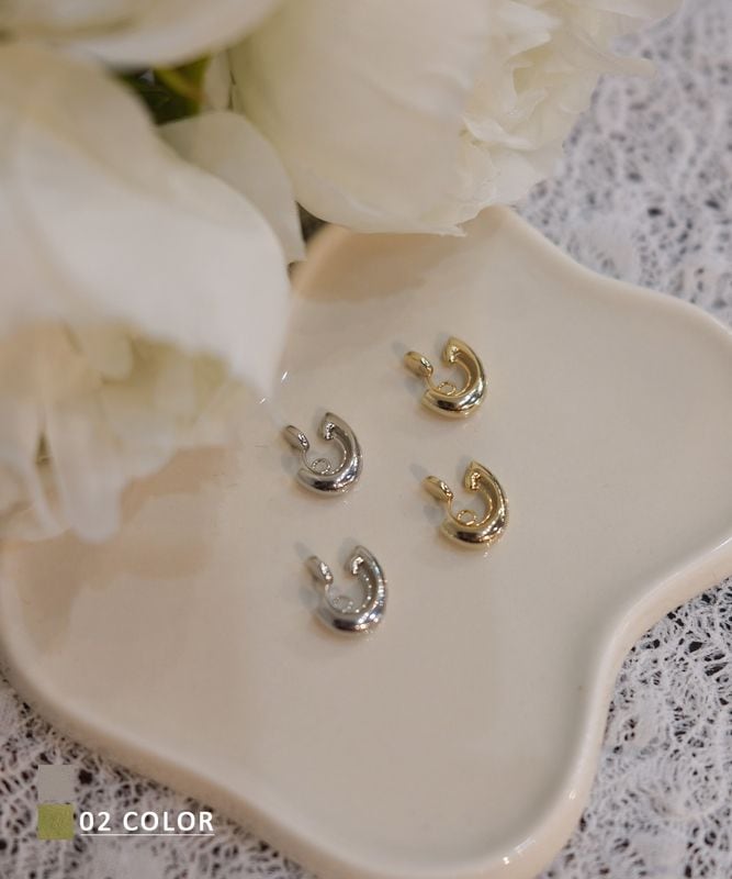 カーブラインイヤリング【ネコポス便可】