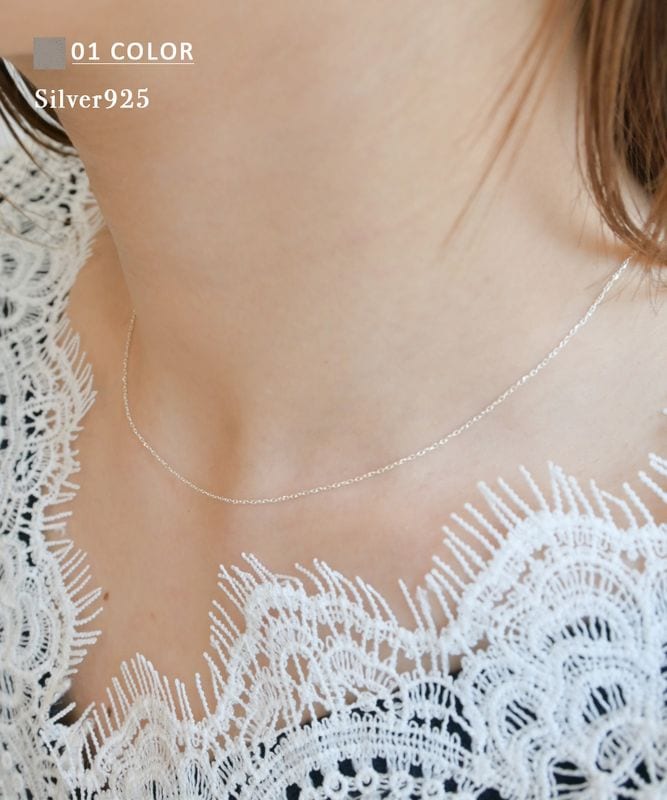 《2/10(火)12時40分販売開始》シルバー925ネックレス【ネコポス便可】